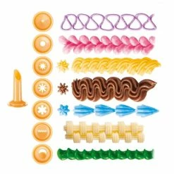 Null Garnierspritze DELÍCIA, 8 Garniertüllen In Aufbewahrungsbox -Küchengeräte Shop 0587144d 75af 4067 88fa 04db796770a6