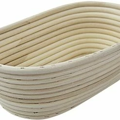 Null RECENTE Brotform/Gärkorb, Aus Peddigrohr, Ovale Form, Für Brotteiggewicht Ca. 1000 G. (HxBxT) Ca. 8,5 X 11 X 31,5 Cm -Küchengeräte Shop 0f549627 4d90 470c ba0e b3e586703f98