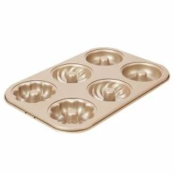 Null CHEFMADE | 12er Motivbackform Haselnuss | 326x258x32mm | Champagnergold | Antihaft- & Silikonbeschichtet | Muffinform | Minikuchenform | Cup-Cakes -Küchengeräte Shop 10969b9b 6d4e 48fd a3bc aa3324bd05be 3