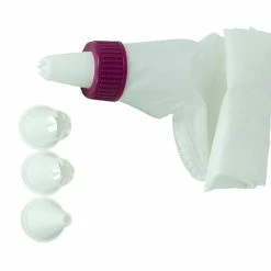 Null Spritzbeutel Spritztülle Spritztüte Icing Klein Mit 4 Tüllen Garniertülle