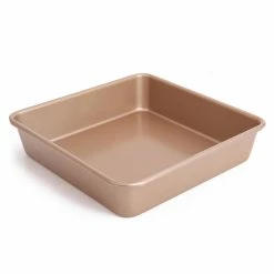 Null CHEFMADE | 24cm Kastenform | 245x145x65mm | Champagnergold | Antihaft- & Silikonbeschichtet | Brotbackform | Hefezopf Form | Brotform | Kuchenform -Küchengeräte Shop 1914de36 25e5 435a 8cb3 03f53c2f4d54 3