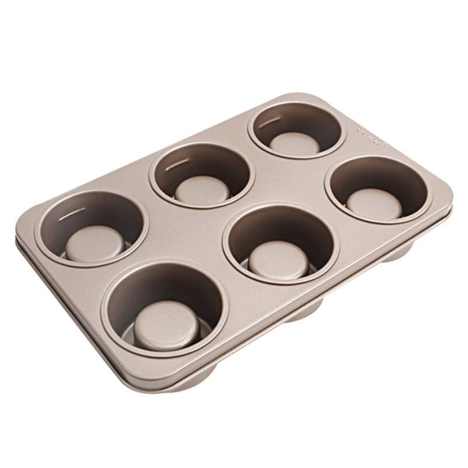 Null CHEFMADE | 4er Set Mini Angel-Cake Backform | 100x48mm | Champagnergold | Antihaft- & Silikonbeschichtet | Minikuchen | Dessertform | Backform Set 4 Null CHEFMADE | 4er Set Mini Angel-Cake Backform | 100x48mm | Champagnergold | Antihaft- & Silikonbeschichtet | Minikuchen | Dessertform | Backform Set – Bild 4