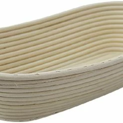 Null RECENTE Brotform/Gärkorb, Aus Peddigrohr, Ovale Form, Für Brotteiggewicht Ca. 1000 G. (HxBxT) Ca. 8,5 X 11 X 31,5 Cm -Küchengeräte Shop 2ed9d02b 4872 4ac5 9118 f62a3be04709