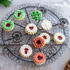 Null Dr. Oetker 5-tlg. Mini Linzer Set Ausstechformen Keksausstecher Aus Edelstahl -Küchengeräte Shop 336a7c72 76df 43dc 94c7 458895a82a4e