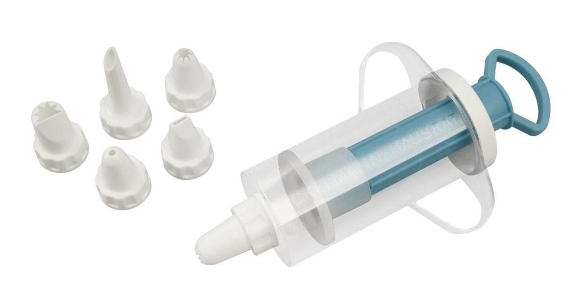Null Tescoma Dekorierstift Garnierstift Dekostift Garnierspritze Backen Mit 5 Tüllen 4 Null Tescoma Dekorierstift Garnierstift Dekostift Garnierspritze Backen Mit 5 Tüllen – Bild 4