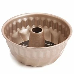 Null CHEFMADE | 4er Set Mini Gugelhupf Form | 108x49mm | Champagnergold | Antihaft- & Silikonbeschichtet | Napfkuchenform | Marmorkuchen| Kuchenform -Küchengeräte Shop 50dabec0 16ca 43df 9e9e 31f0e0f72bf0 1