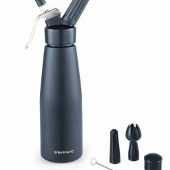 Null Siphon Für Schlagsahne In Schwarz Von CHEFGASTRO