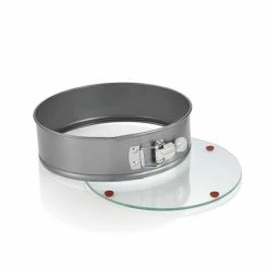 Null Spring-Tortenform DELÍCIA ø 24 Cm, Mit Glasboden
