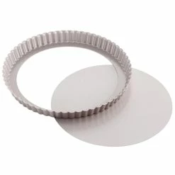 Null CHEFMADE | Mini Tarteformen Herz | 105x102x20mm | Champagnergold | Antihaft- & Silikonbeschichtet | Quicheform | Minikuchenform | Hebebodenform -Küchengeräte Shop 5cec70ef a0c9 4f3e b64c 093779644424 1