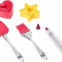 Null 14-tlg. Backbox Mit Teigschaber Garnierstift Backpinsel Ausstecher Rezepte