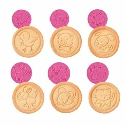 Null Tescoma Ausstechform Mit Stempel Für Kinder Katze Hund Kunststoff Rosa 7-tlg SET -Küchengeräte Shop 5e976e3d 7c95 4eac a965 97936b712fa7