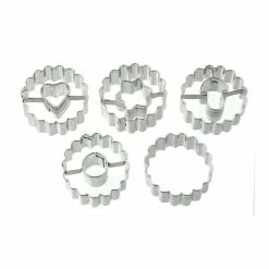 Null Linzer Ausstecher Rosette 4 In 1 Keks-Ausstecher Mit Auswerfer Aus Edelstahl -Küchengeräte Shop 697c7b96 1721 4dc7 ae2e a9ca43c06c9e 1