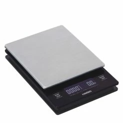 Null Hario V60 Metal Drip Scale - Digitale Kaffee-Fein-Waage Mit Stoppuhr, VSTM-2000HSV