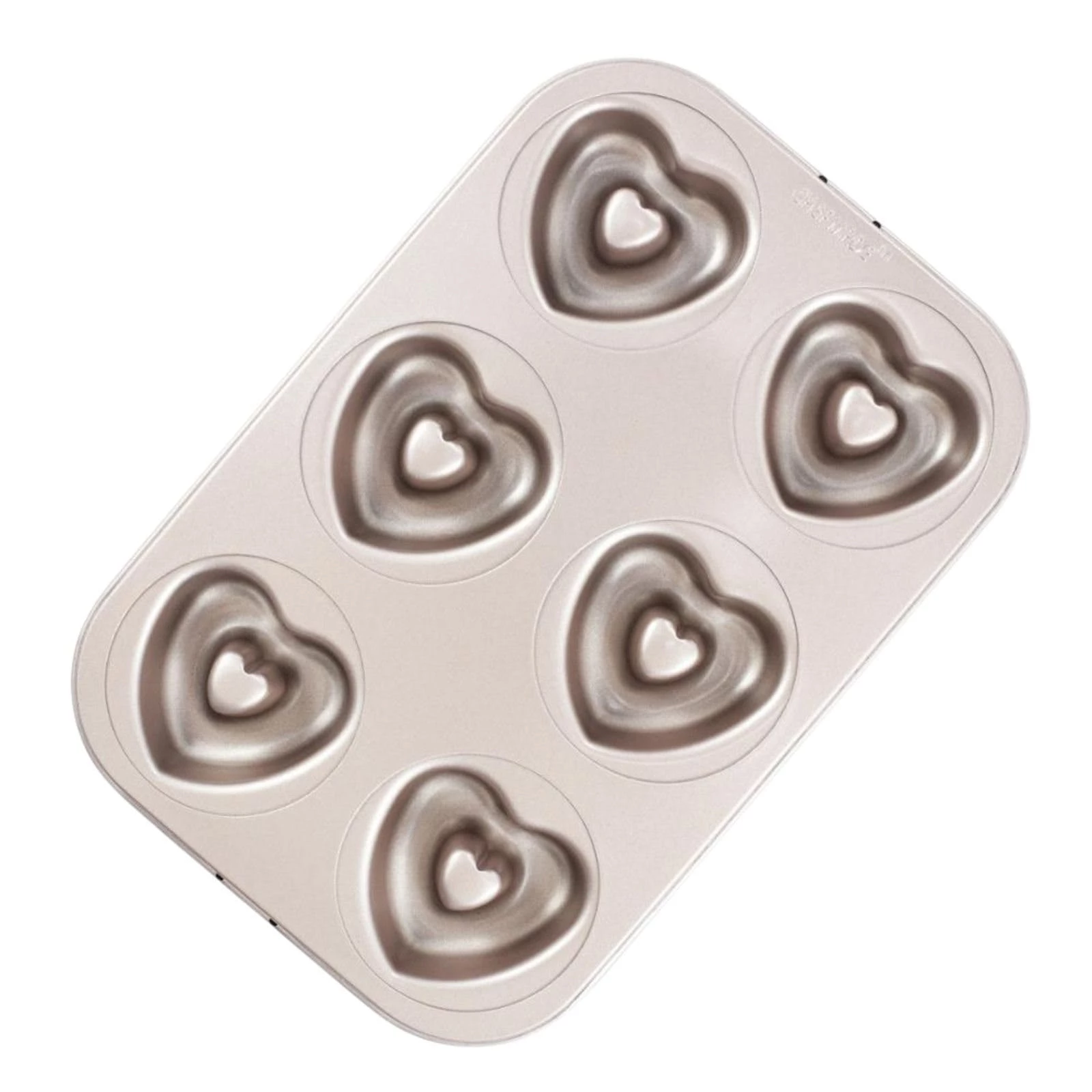 Null CHEFMADE | 12er Donutform | 3 Motive | 325x258x22mm | Champagnergold | Antihaft- & Silikonbeschichtet | Donutblech | Donutbackform | Motivbackform 5 Null CHEFMADE | 12er Donutform | 3 Motive | 325x258x22mm | Champagnergold | Antihaft- & Silikonbeschichtet | Donutblech | Donutbackform | Motivbackform – Bild 5