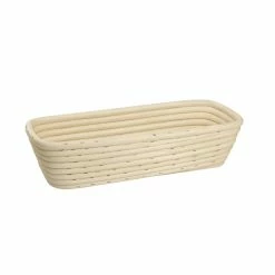 Null RECENTE Brotform/Gärkorb, Aus Peddigrohr, Ovale Form, Für Brotteiggewicht Ca. 1000 G. (HxBxT) Ca. 8,5 X 11 X 31,5 Cm -Küchengeräte Shop 93bf6d93 6619 4d3c 99a2 f8f0028a38eb