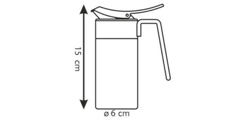 Null Tescoma Sahnekännchen Milchkännchen Sahnespender Milchgießer Aus Glas Edelstahl 225ml 3 Null Tescoma Sahnekännchen Milchkännchen Sahnespender Milchgießer Aus Glas Edelstahl 225ml – Bild 3