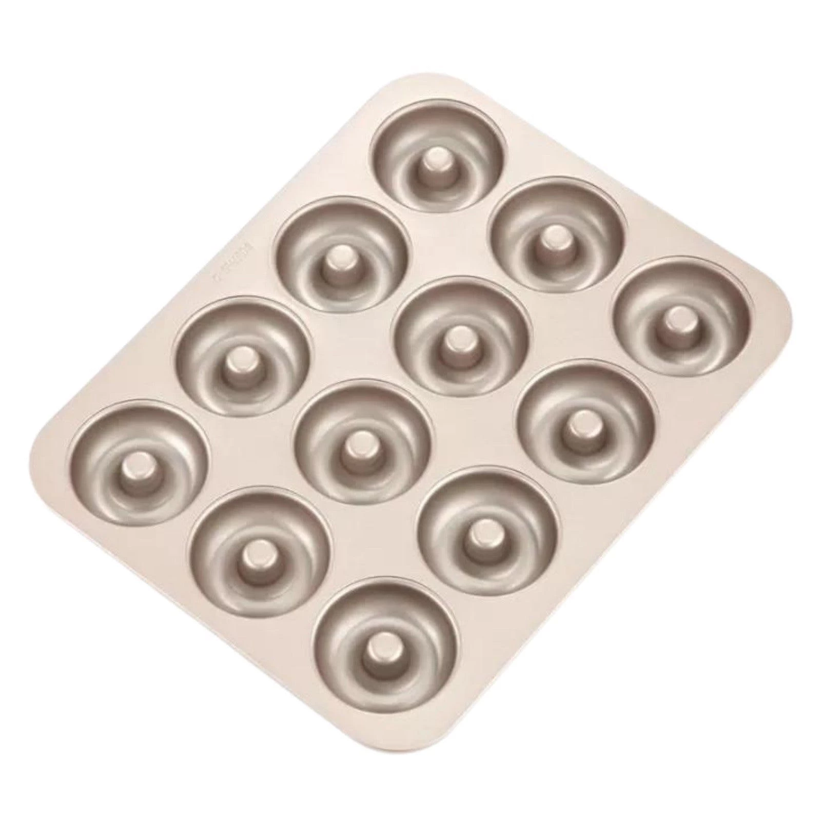 Null CHEFMADE | 12er Donutform | 3 Motive | 325x258x22mm | Champagnergold | Antihaft- & Silikonbeschichtet | Donutblech | Donutbackform | Motivbackform 4 Null CHEFMADE | 12er Donutform | 3 Motive | 325x258x22mm | Champagnergold | Antihaft- & Silikonbeschichtet | Donutblech | Donutbackform | Motivbackform – Bild 4