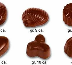 Null Schokoladenform Pralinen Konvolut