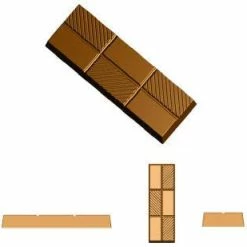 Null Schokoladenform Tafel