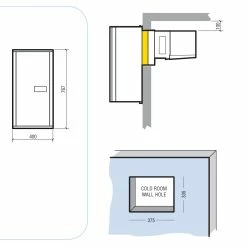 Null Doppelpack 2x Kühlaggregate Small BxTxH 400x831x767mm -Küchengeräte Shop b3fe5669 c55b 417c afe9 9ebbb23267fb