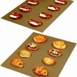 Null 20 Stück Backtrennfolie EN-Maß 60 X 40 Cm - 220g/m² - Glasfasergewebe -Küchengeräte Shop b618eb22 b117 44b5 b270 c822f9f8d89a 2