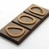 Null Schokoladenform Tafel