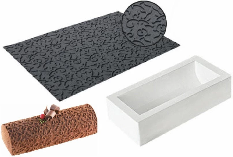 Null Backset Wood, Silikonform, Silikomart, 25 X 9 X 7 Cm 3 Null Backset Wood, Silikonform, Silikomart, 25 X 9 X 7 Cm – Bild 3