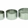 Null 3er Set Edelstahl Speisering Backring Kochring Dessertring Servierring Ring