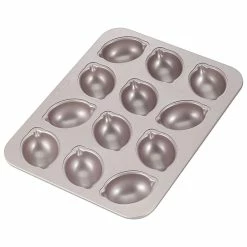 Null CHEFMADE | 4er Set Minikuchenform | 83x45x26mm | Champagnergold | Antihaft- & Silikonbeschichtet | Mini-Kuchen | Muffinform | Törtchen-Form -Küchengeräte Shop c269c702 4655 48bf bbc3 38059f18c1aa 5