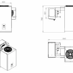 Null Doppelpack 2x Kühlaggregate BxTxH 450x875x770mm -Küchengeräte Shop c96b8ead 7fe1 4ff0 baca abe6e4f3bd8b