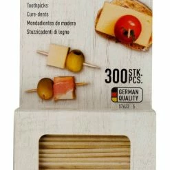 Null FACKELMANN 300 Stück Zahnstocher Zahnhölzer Cocktailspieße Aus Bambus Holz -Küchengeräte Shop cfc599b0 3473 405f a6b6 5f2fa29e9170