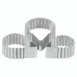 Null Ausstecher IGEL-Set, Edelstahl 67 / 75 / 90 Mm, 30 Mm Hoch