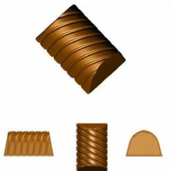 Null Schokoladenform Praline