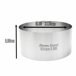 Null Charma Kaman Premium Verstellbarer Kuchenring/Kuchenrahmen Ø 16-33cm -Küchengeräte Shop da2e6f1e e575 40bf 8275 08d063a91d63