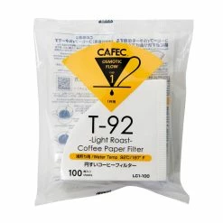 Null CAFEC Filterpapier Light Roast Coffee Cup 1, 100 Stück