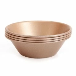 Null CHEFMADE | 4er Set Minikuchenform | 83x45x26mm | Champagnergold | Antihaft- & Silikonbeschichtet | Mini-Kuchen | Muffinform | Törtchen-Form